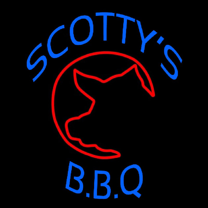  Scottys Bbq Neonreclame