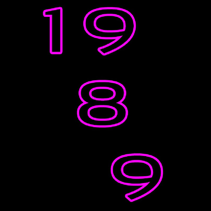 1989 Neonreclame