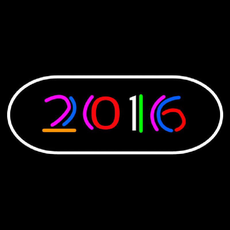 2016 With Border Neonreclame