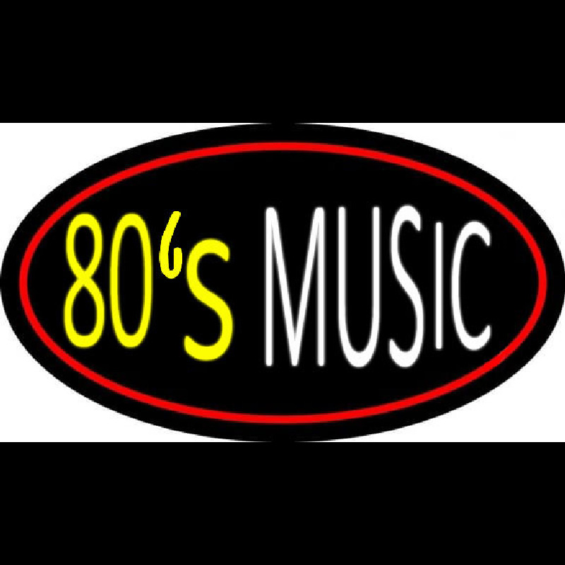 80s Music 3 Neonreclame