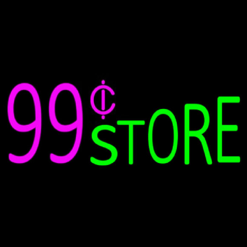 99 Store Neonreclame