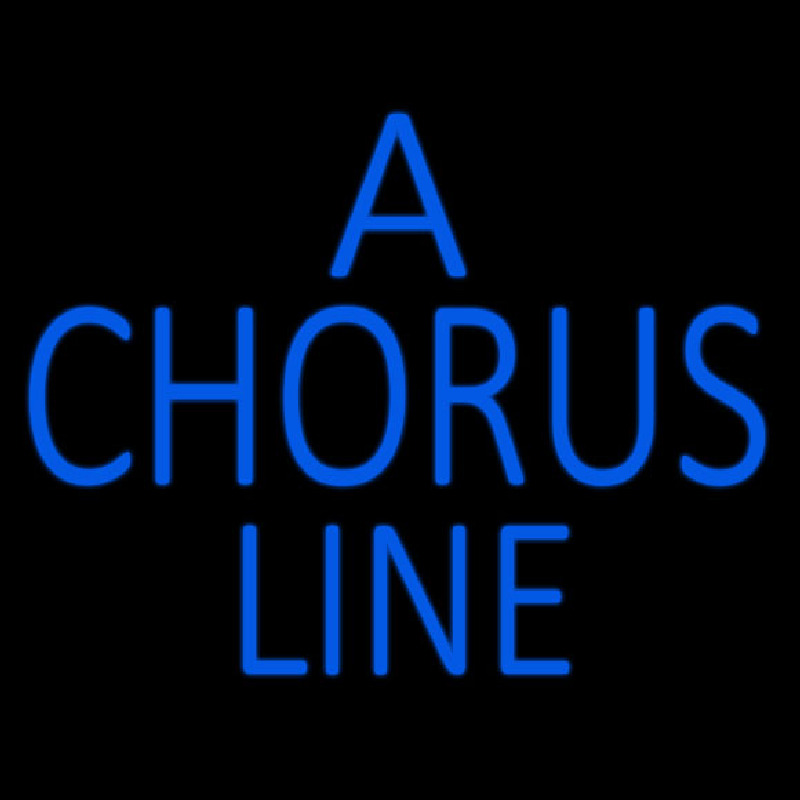 A Chorus Line Neonreclame