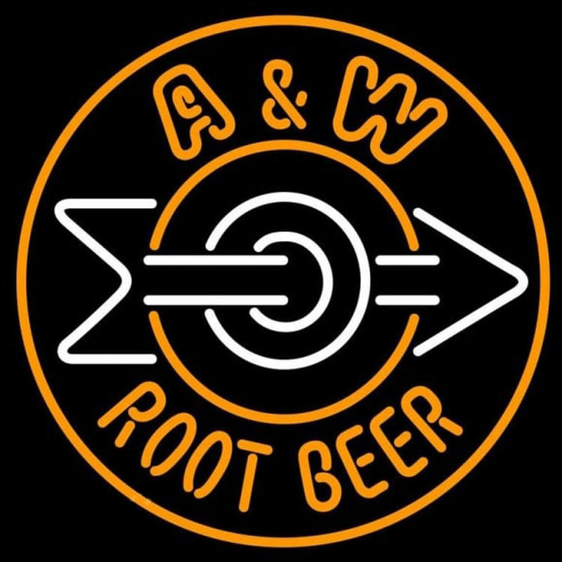 A W Root Neonreclame