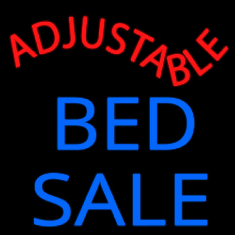 Adjust Able Bed Sale Neonreclame