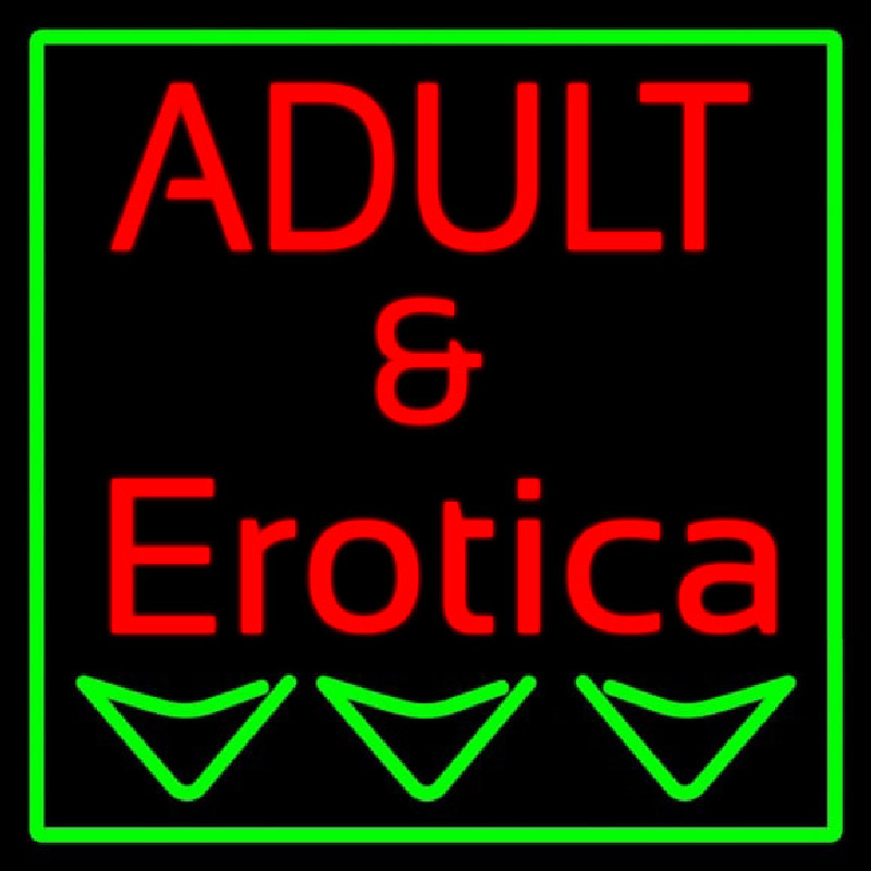 Adult And Erotica Neonreclame