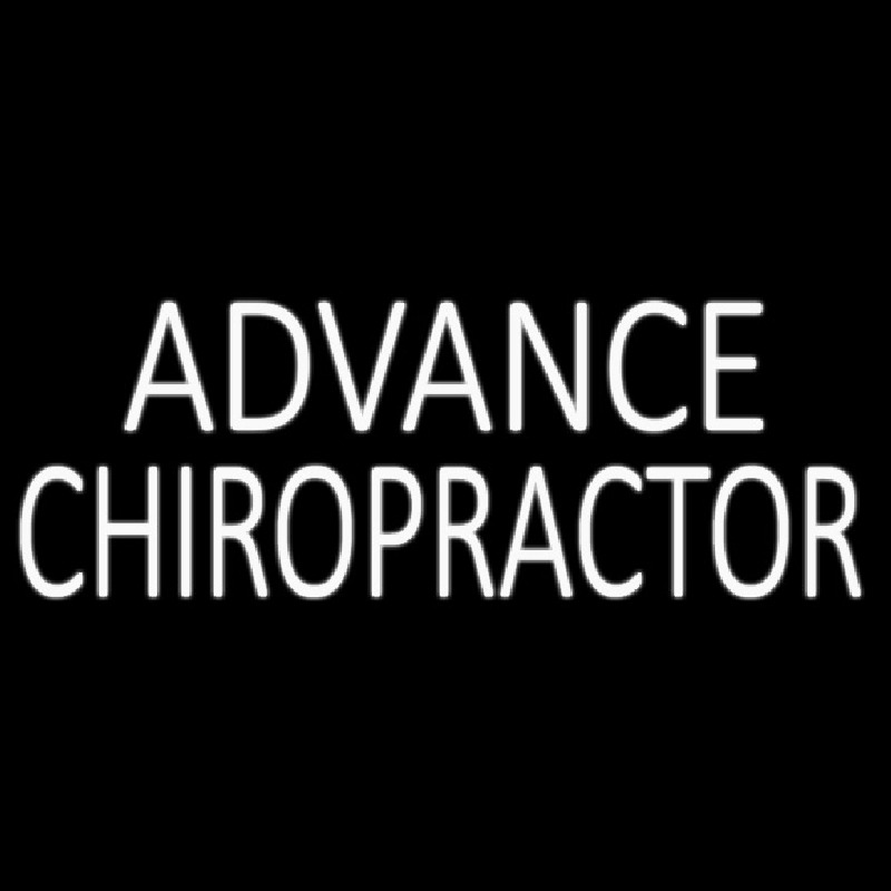 Advanced Chiropractor Neonreclame