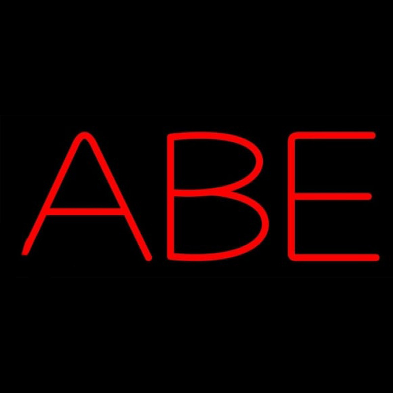 Alpha Beta Epsilon Neonreclame
