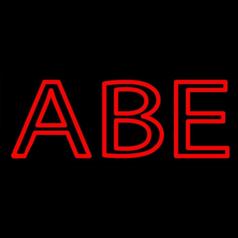 Alpha Beta Epsilon Neonreclame