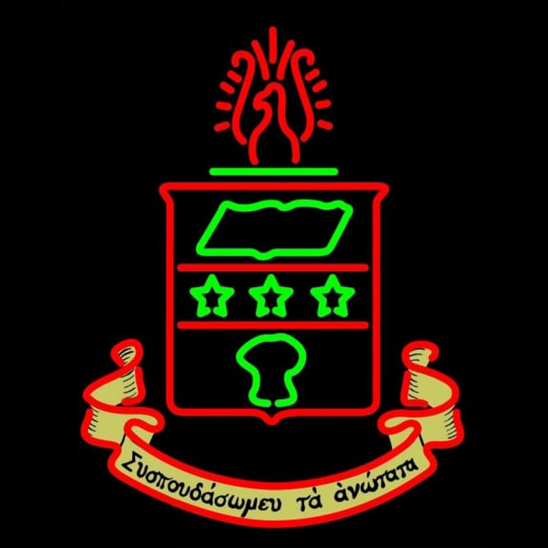 Alpha Chi Omega Logo Neonreclame