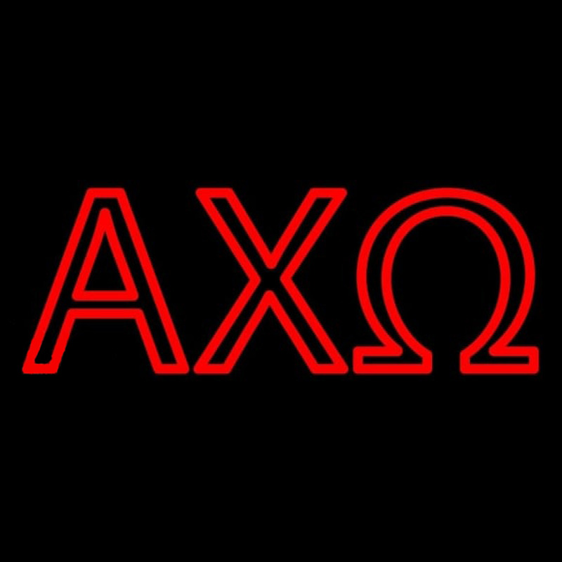 Alpha Chi Omega Neonreclame