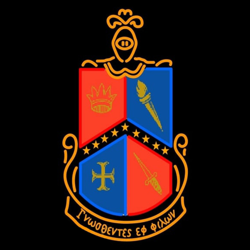 Alpha Delta Gamma Logo Neonreclame