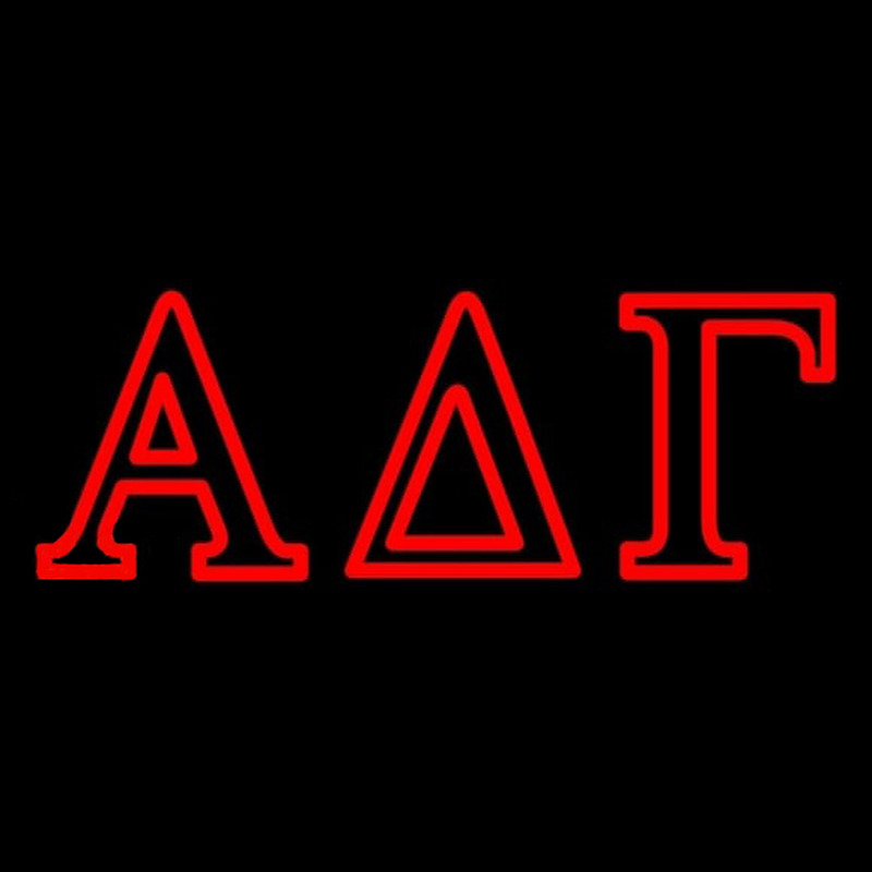 Alpha Delta Gamma Neonreclame