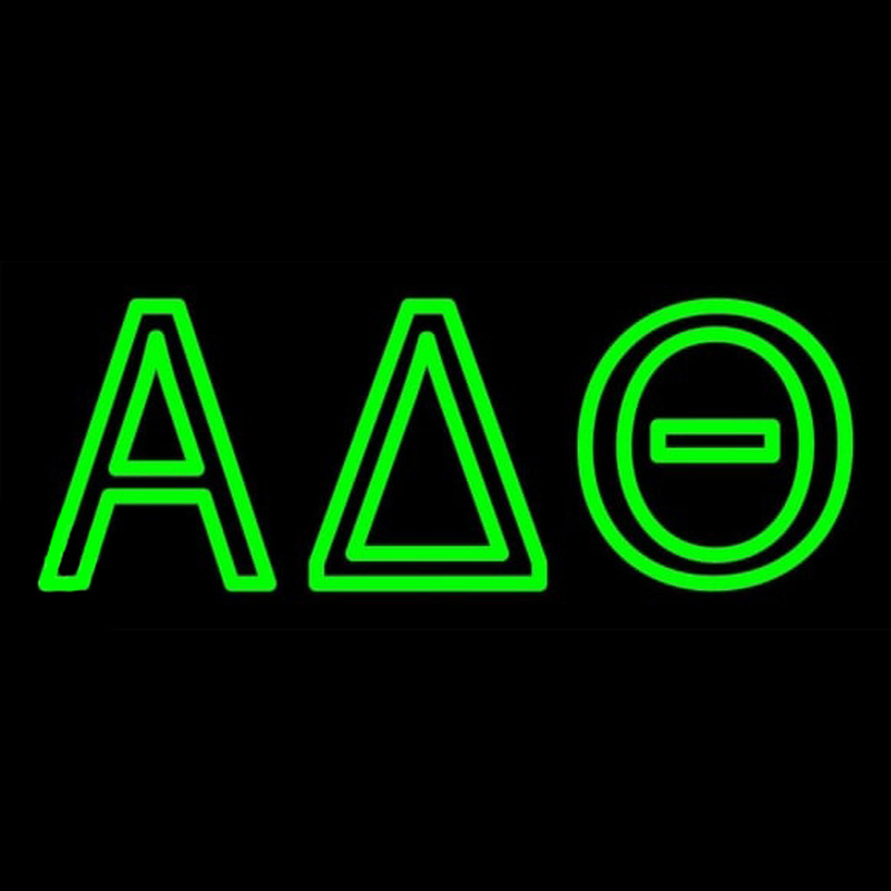 Alpha Delta Theta Neonreclame