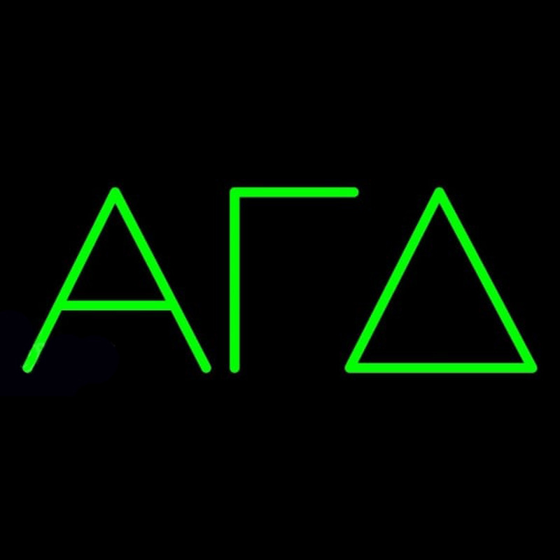 Alpha Gamma Delta Neonreclame