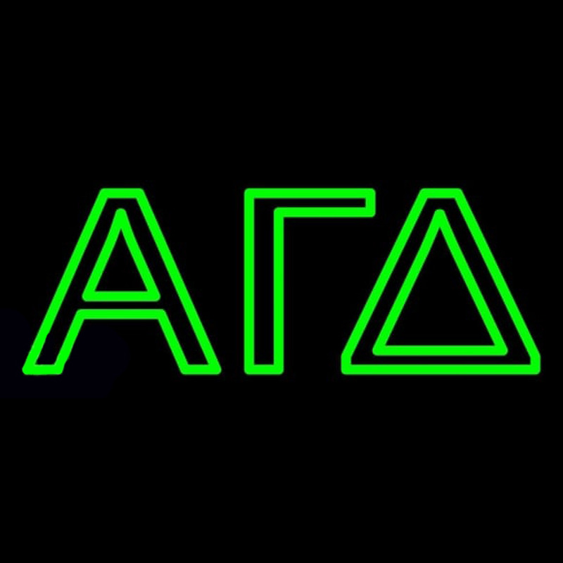 Alpha Gamma Delta Neonreclame
