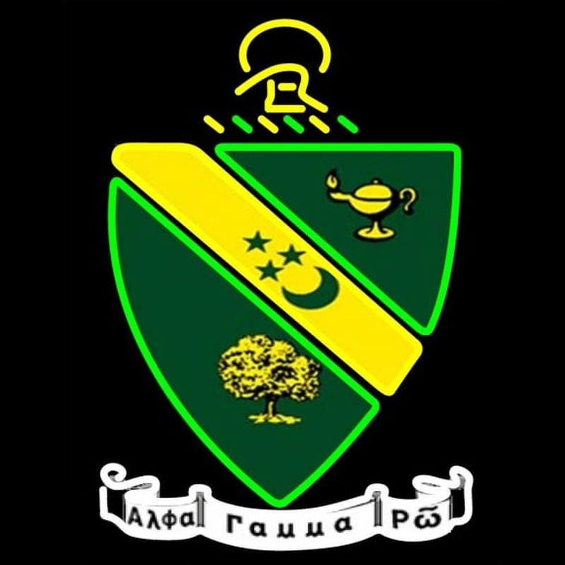 Alpha Gamma Rho Logo Neonreclame