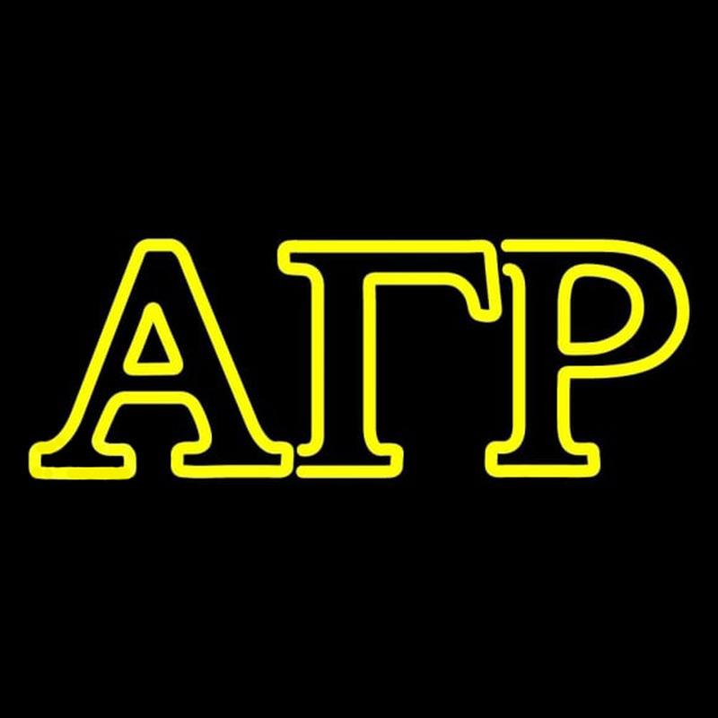 Alpha Gamma Rho Neonreclame