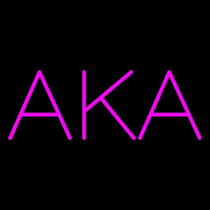 Alpha Kappa Alpha Neonreclame