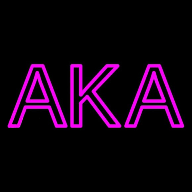 Alpha Kappa Alpha Neonreclame