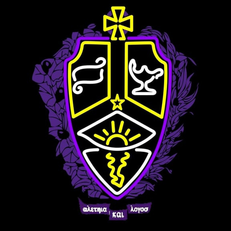 Alpha Kappa Lambda Logo Neonreclame