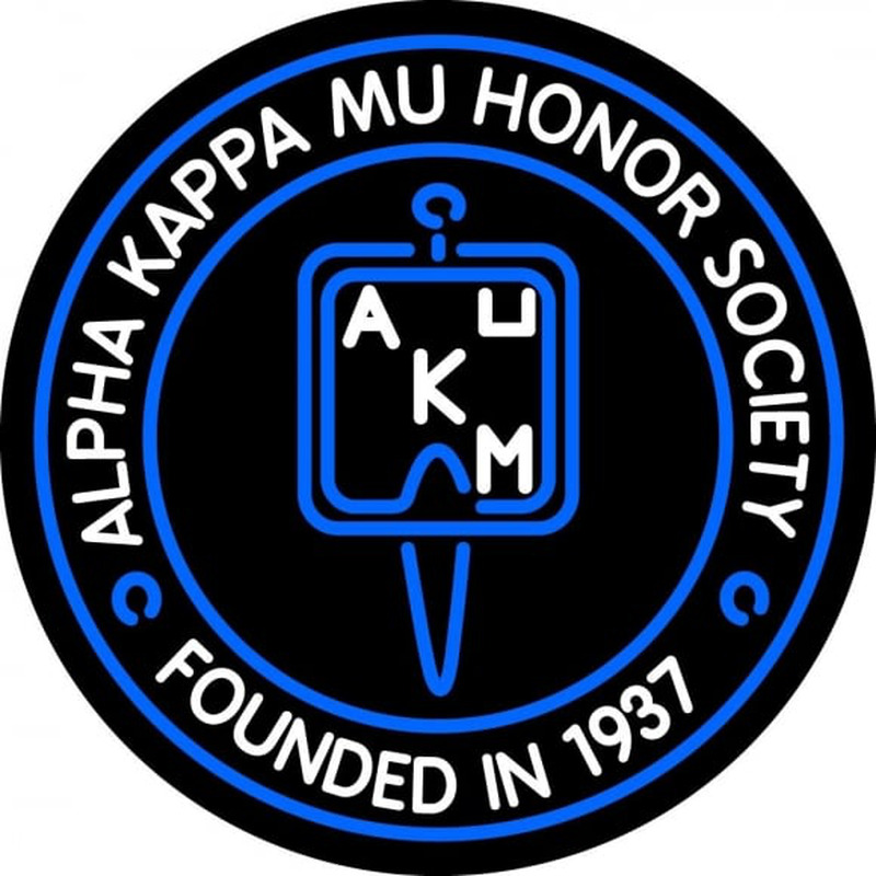 Alpha Kappa Mu Logo Neonreclame