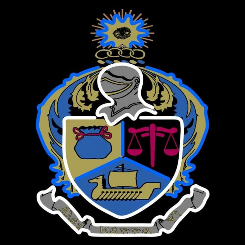 Alpha Kappa Psi Business Logo Neonreclame