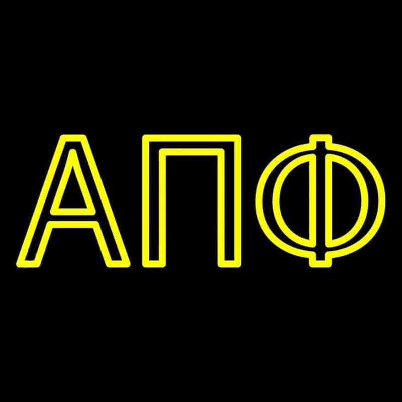 Alpha Pi Phi Neonreclame