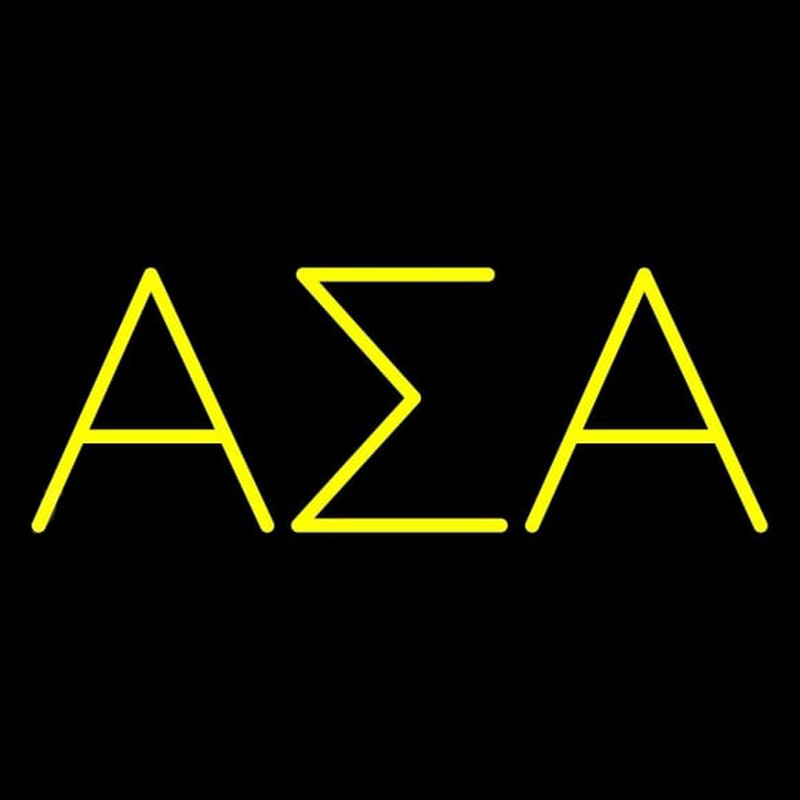 Alpha Sigma Alpha Neonreclame