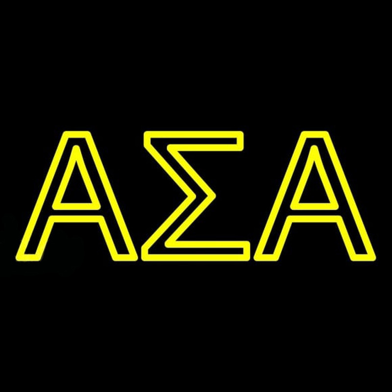 Alpha Sigma Alpha Neonreclame