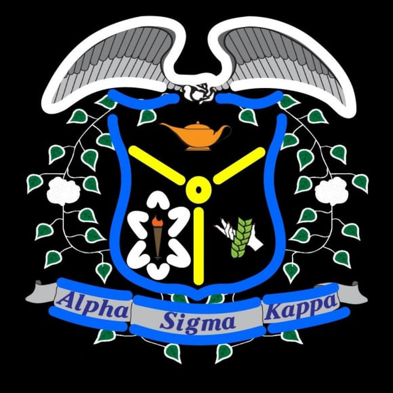 Alpha Sigma Kappa Logo Neonreclame