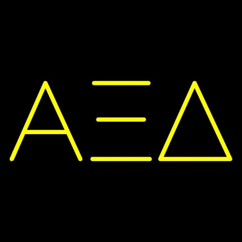 Alpha Xi Delta Neonreclame
