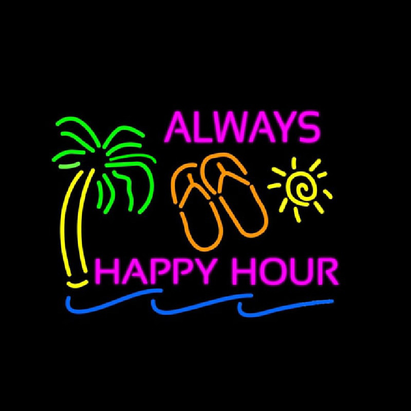 Always Happy Hour Neonreclame