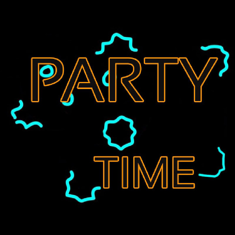 And Party Time 1 Neonreclame