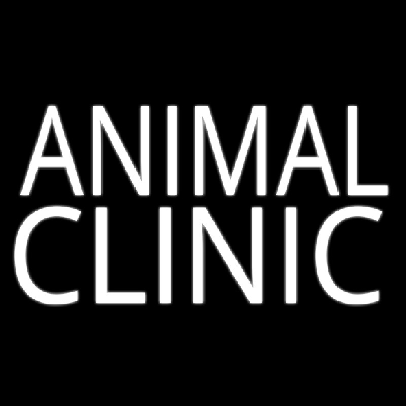 Animal Clinic Block Neonreclame