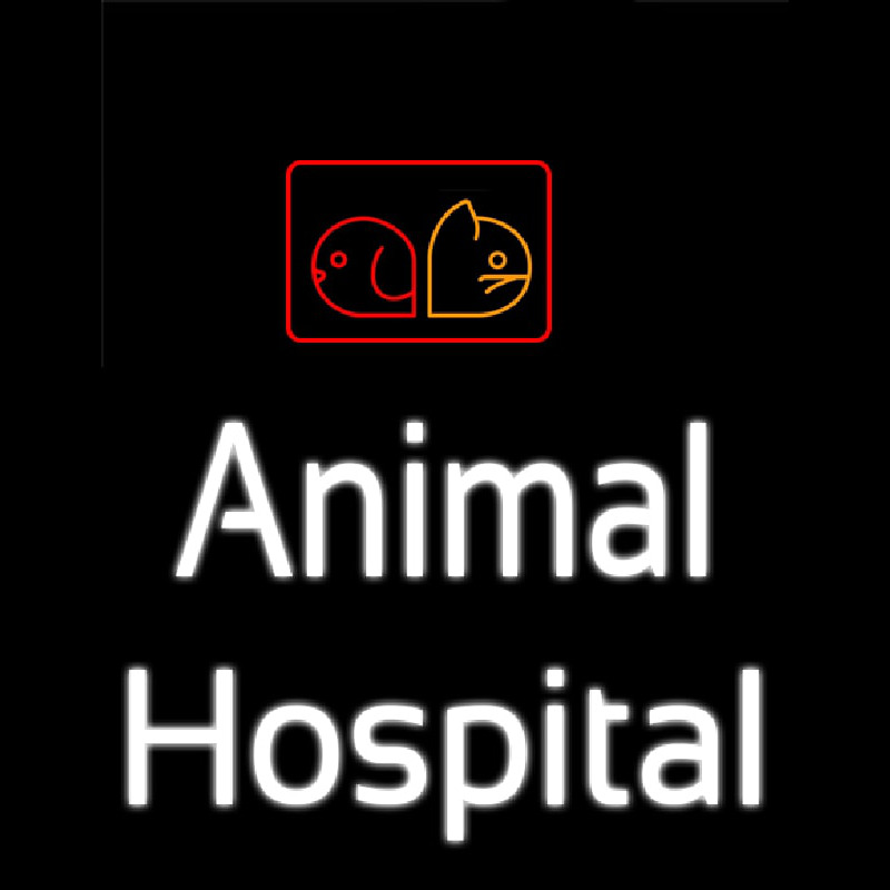 Animal Hospital Neonreclame