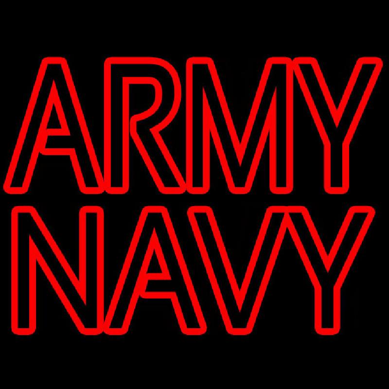 Army Navy Neonreclame