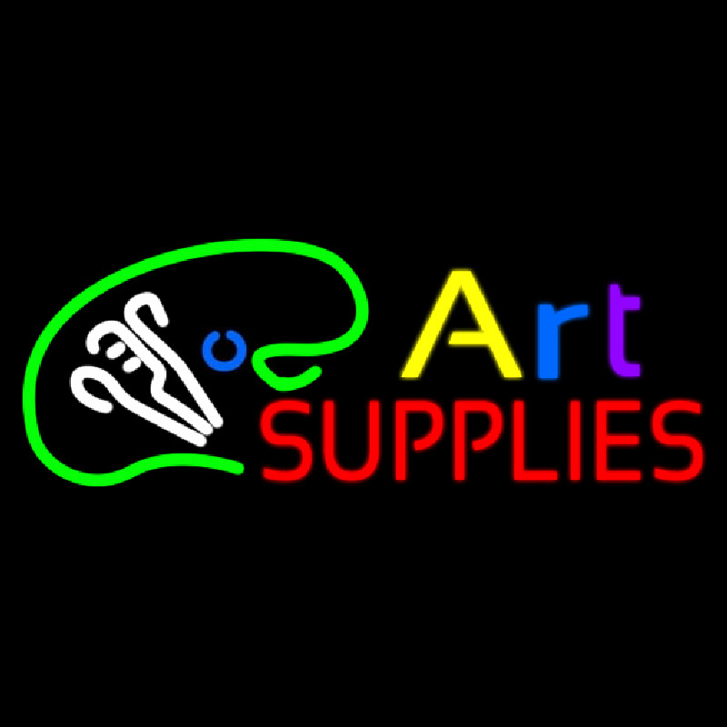 Art Supplies With Logo Neonreclame