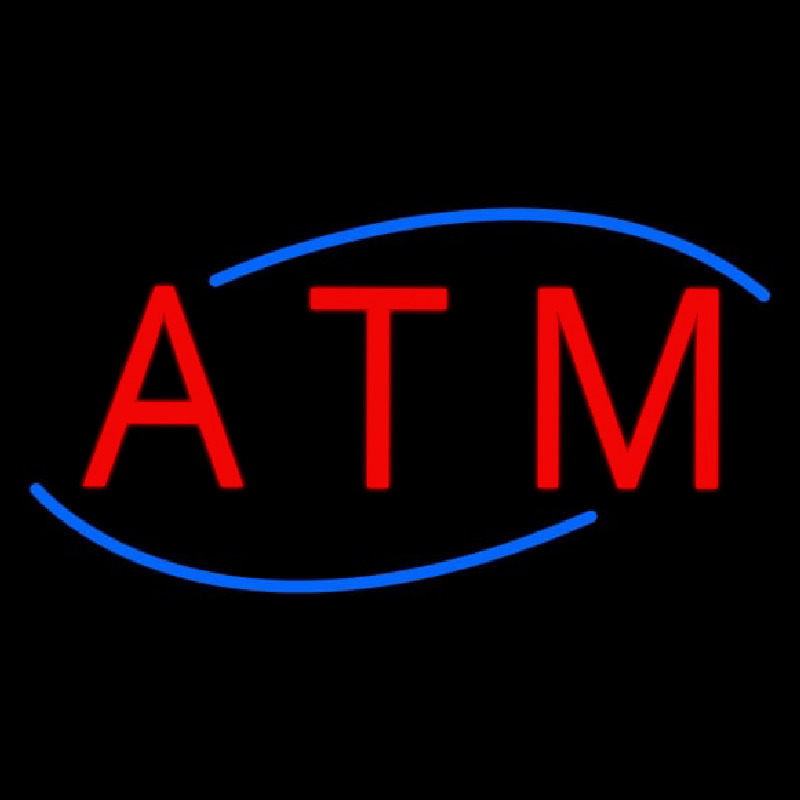 Atm Deco Style Neonreclame