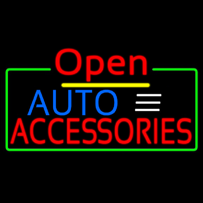 Auto Accessories Neonreclame