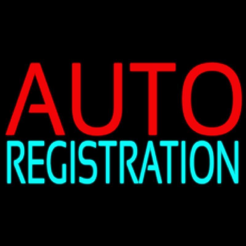 Auto Registration Block Neonreclame