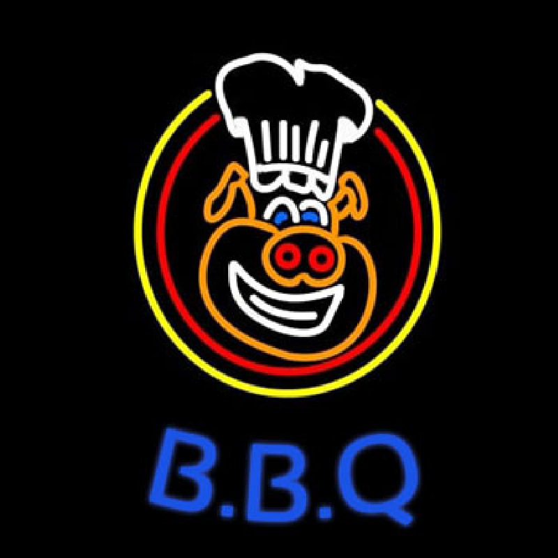 BBQ Pig  Neonreclame