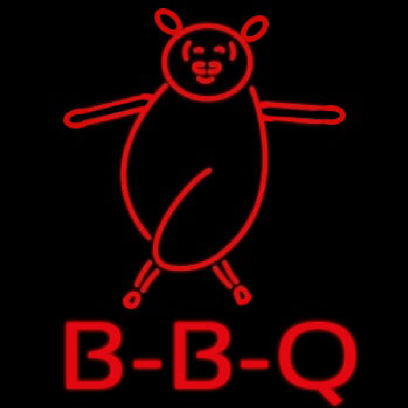 BBQ Pig Neonreclame