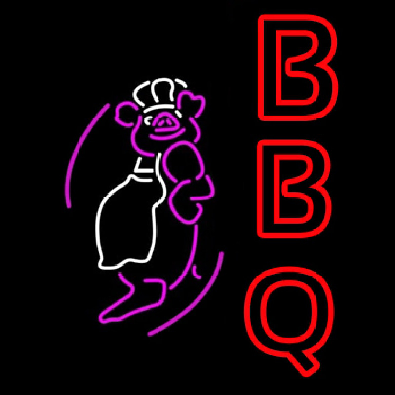 BBQ Pig Neonreclame