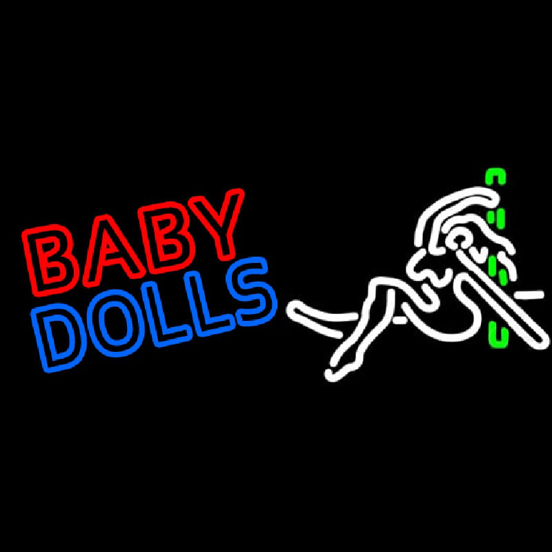 Baby Dolls Girls Strip Club Neonreclame