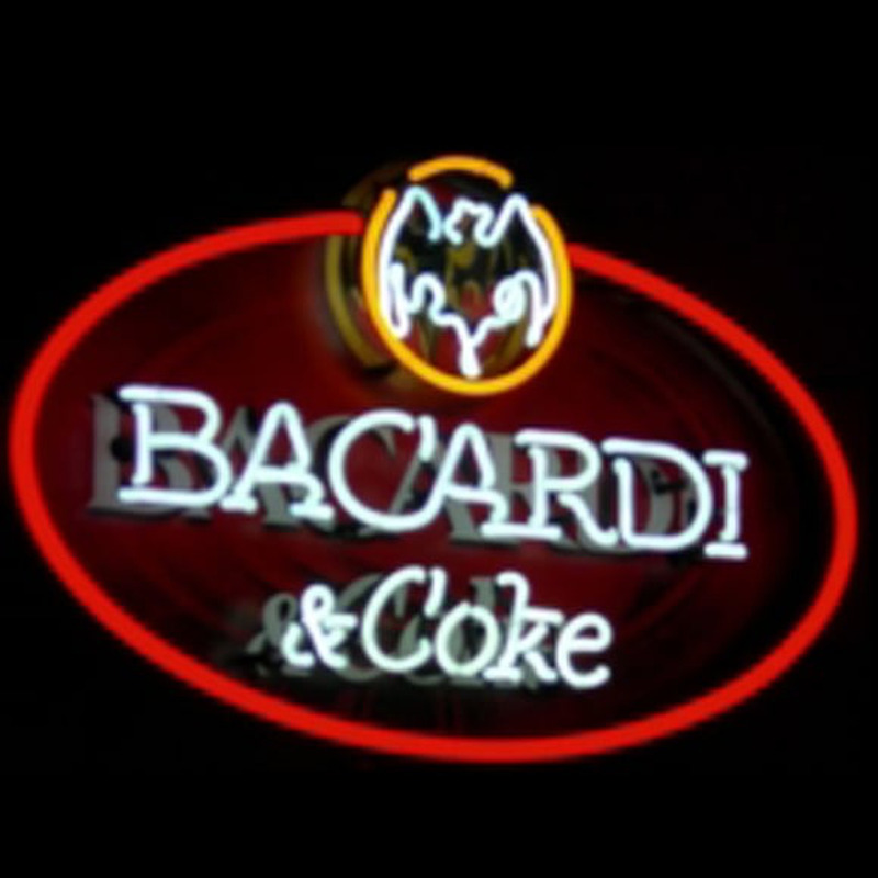 Bacardi And Coke Neon Sign Neonreclame