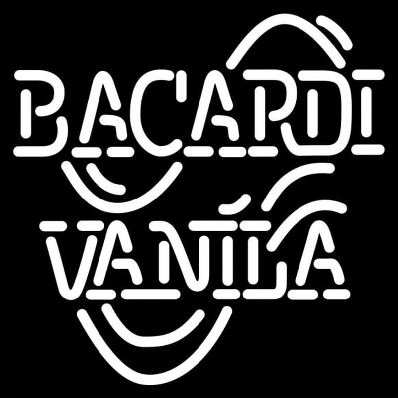 Bacardi Vanila Rum Sign Neonreclame