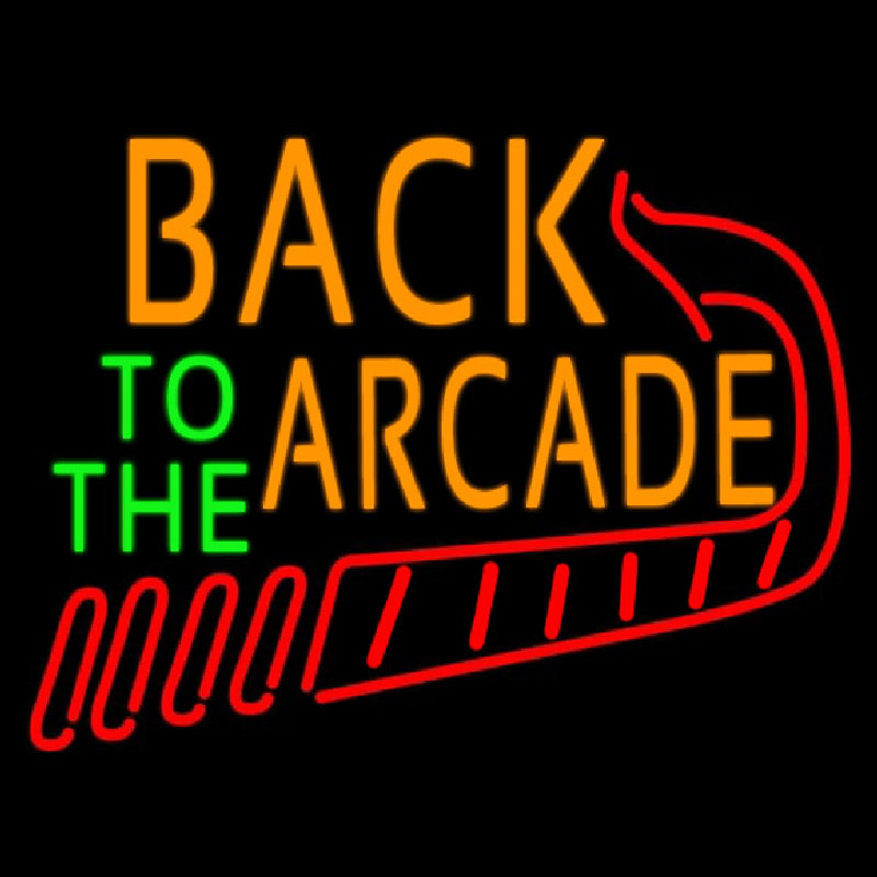 Back To The Arcade Neonreclame