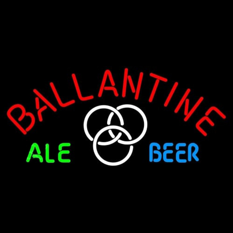 Ballantine Ale White Beer Neonreclame