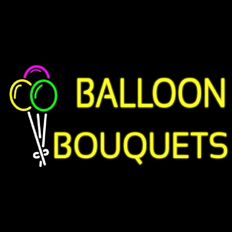 Balloon Bouquets Neonreclame