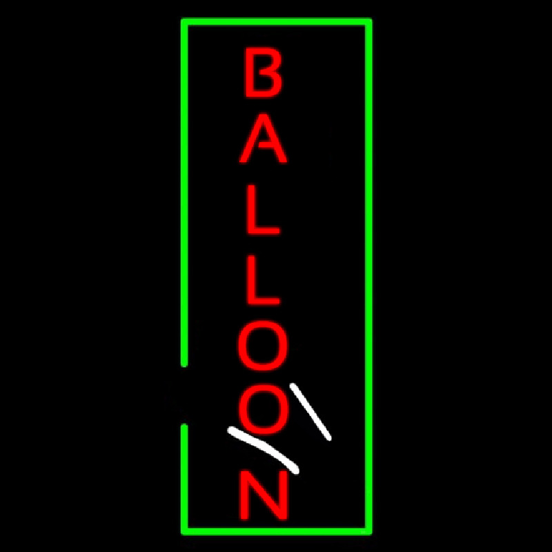 Balloon Vertical Neonreclame
